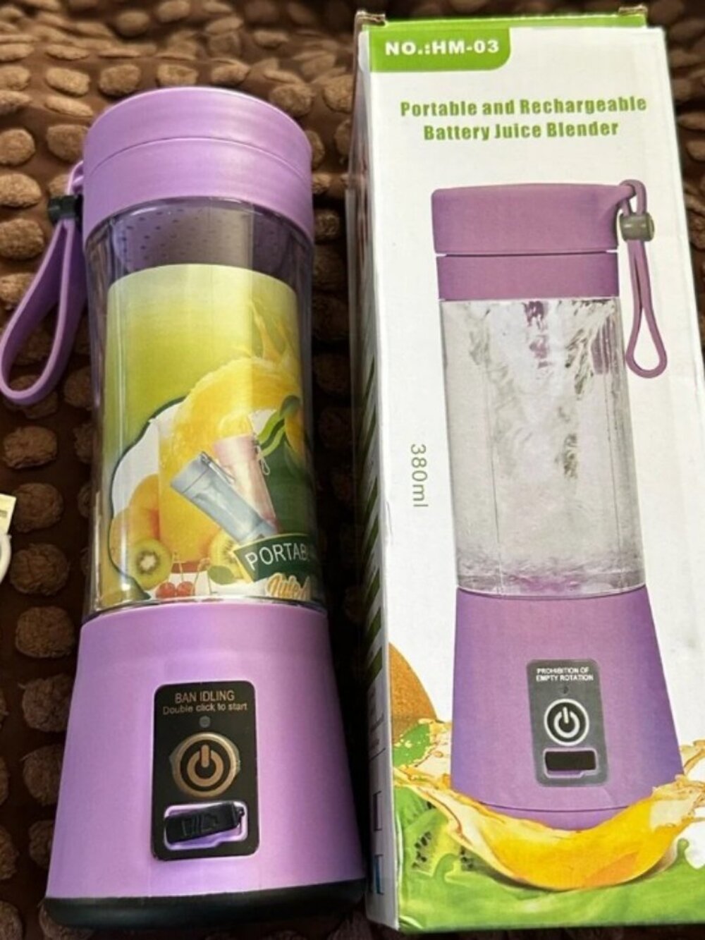 Portable Personal Blender - Purple